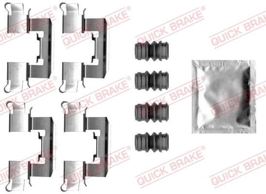 Set accesorii placute frana
