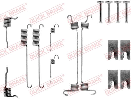 Set accesorii saboti frana