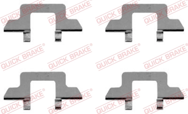 Set accesorii placute frana