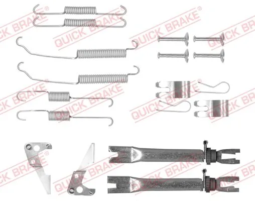 Set accesorii saboti frana