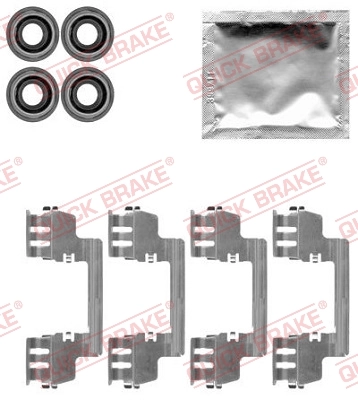 Set accesorii placute frana
