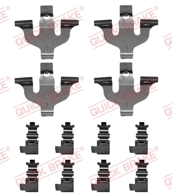 Set accesorii placute frana
