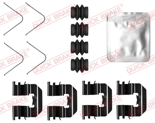 Set accesorii, placute frana