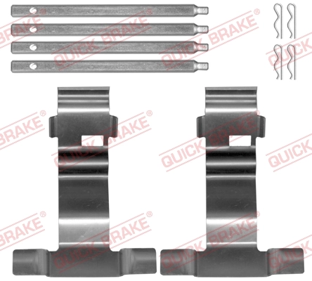 Set accesorii placute frana