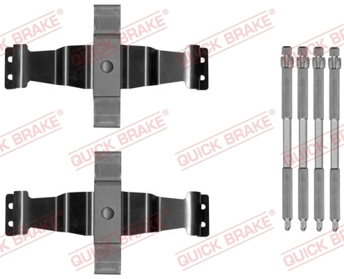 Set accesorii placute frana