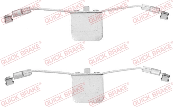 Set accesorii placute frana