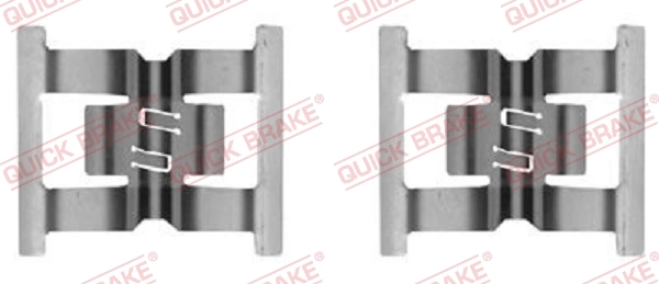 Set accesorii placute frana