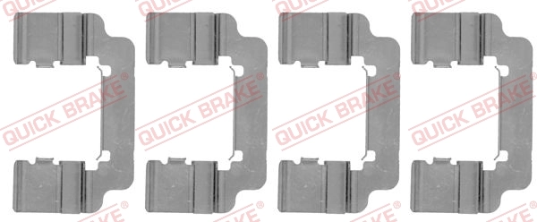 Set accesorii placute frana