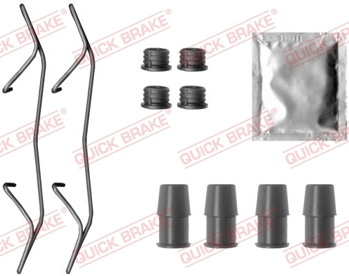 Set accesorii placute frana