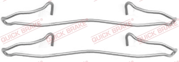 Set accesorii placute frana