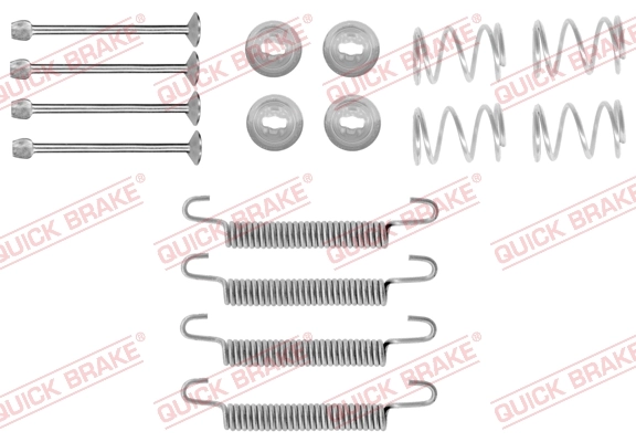 Set accesorii saboti frana