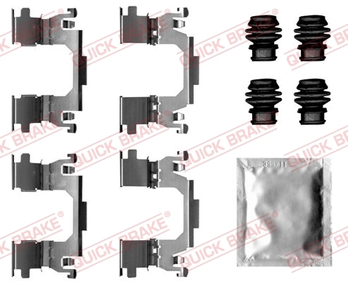 Set accesorii placute frana