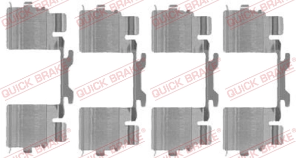 Set accesorii placute frana