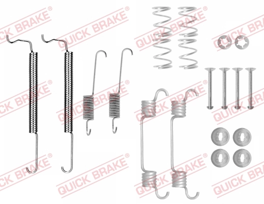 Set accesorii saboti frana