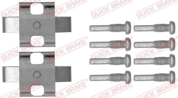 Set accesorii placute frana