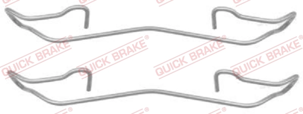 Set accesorii placute frana
