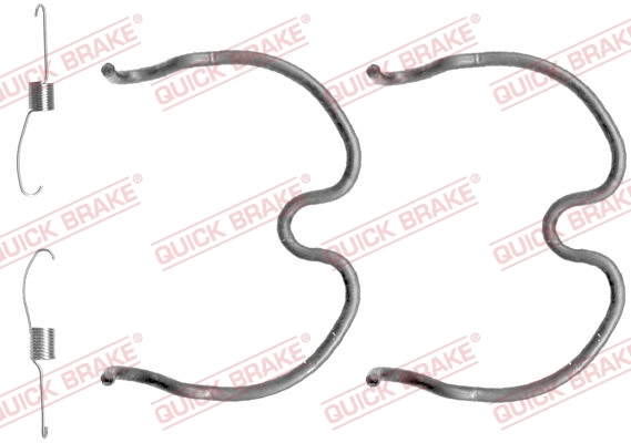 Set accesorii saboti frana