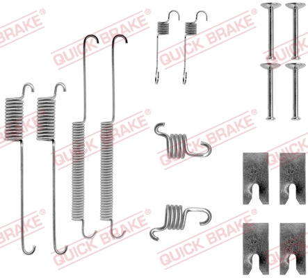 Set accesorii saboti frana