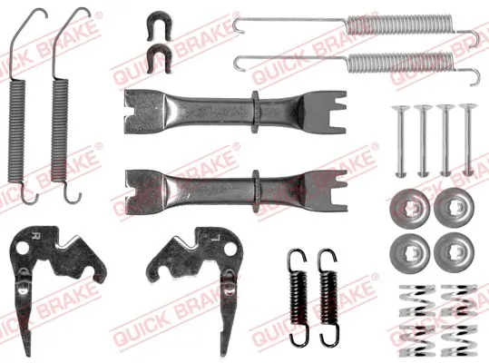 Set accesorii saboti frana