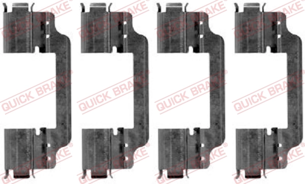 Set accesorii placute frana
