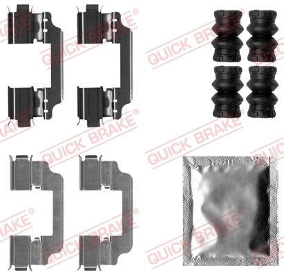 Set accesorii placute frana