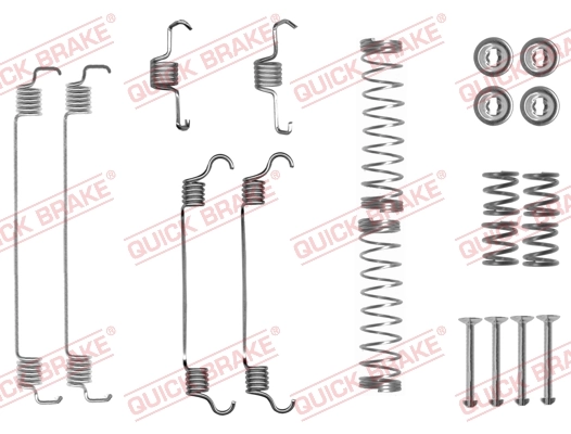 Set accesorii saboti frana