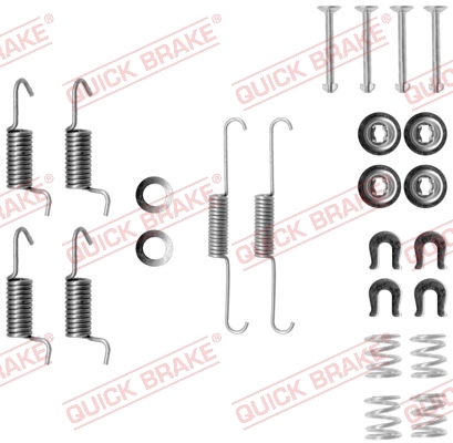 Set accesorii saboti frana