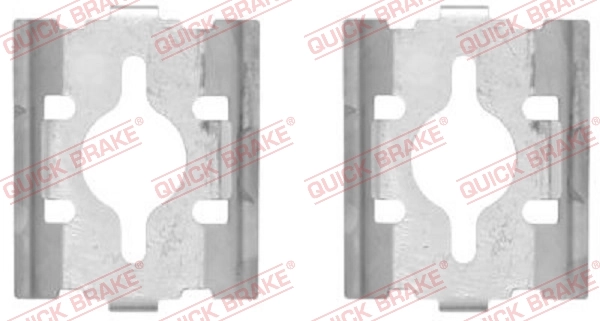 Set accesorii placute frana