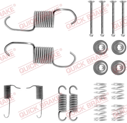 Set accesorii saboti frana