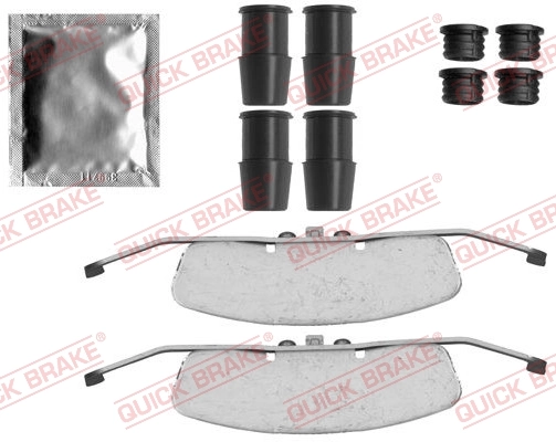Set accesorii, placute frana