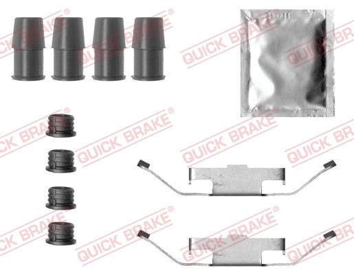 Set accesorii placute frana