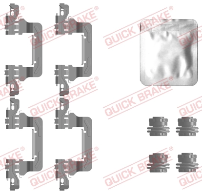 Set accesorii placute frana