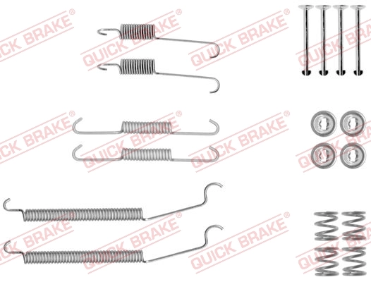 Set accesorii saboti frana