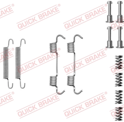 Set accesorii saboti frana