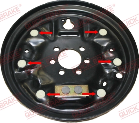 Set accesorii saboti frana