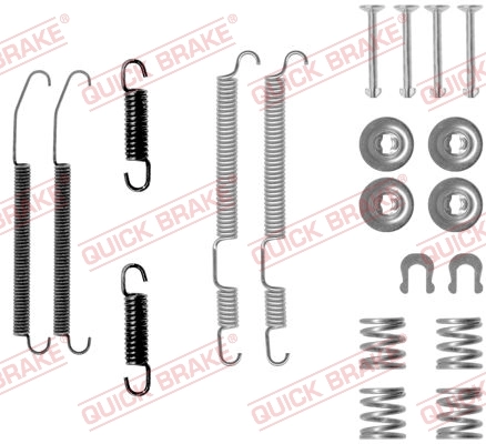 Set accesorii saboti frana