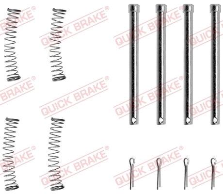 Set accesorii placute frana