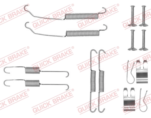 Set accesorii saboti frana