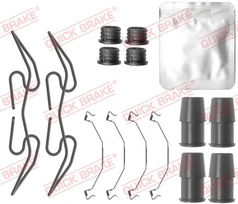 Set accesorii, placute frana
