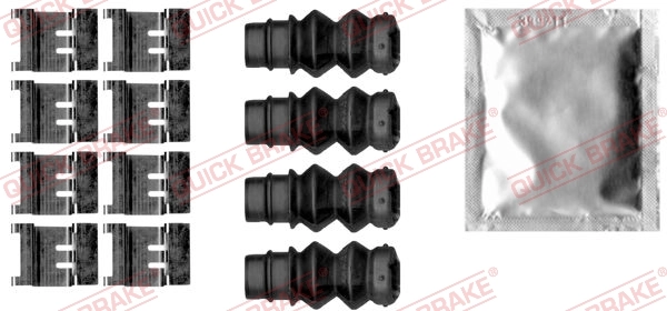 Set accesorii placute frana QUICK BRAKE 109-1877