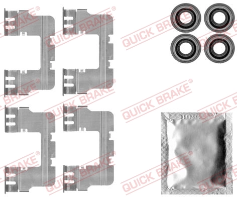 Set accesorii placute frana