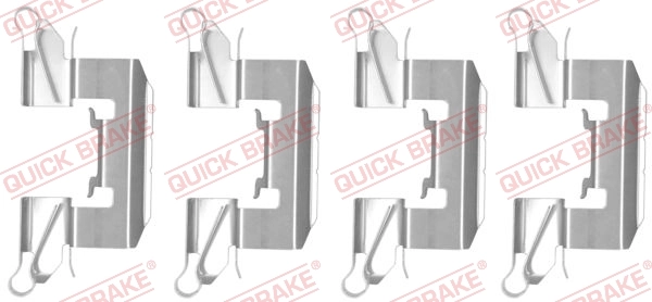 Set accesorii placute frana