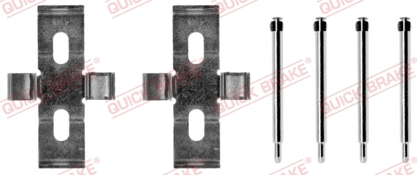 Set accesorii, placute frana