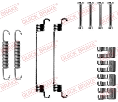 Set accesorii saboti frana