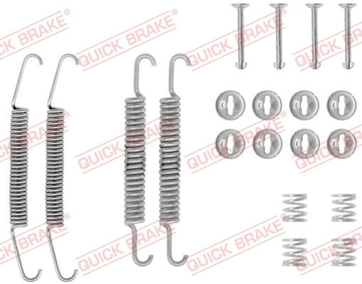 Set accesorii saboti frana