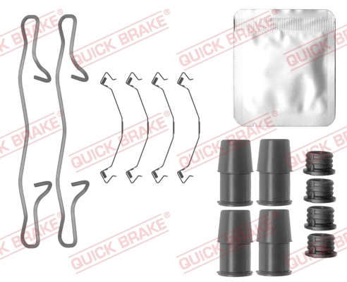 Set accesorii placute frana