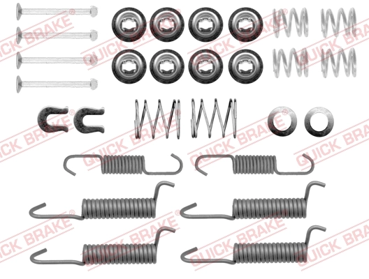 Set accesorii saboti frana