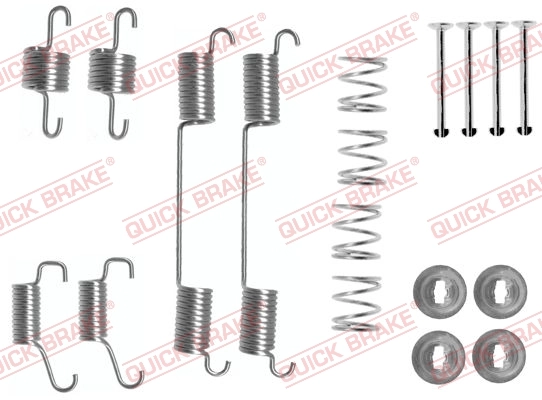 Set accesorii saboti frana
