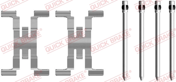 Set accesorii placute frana
