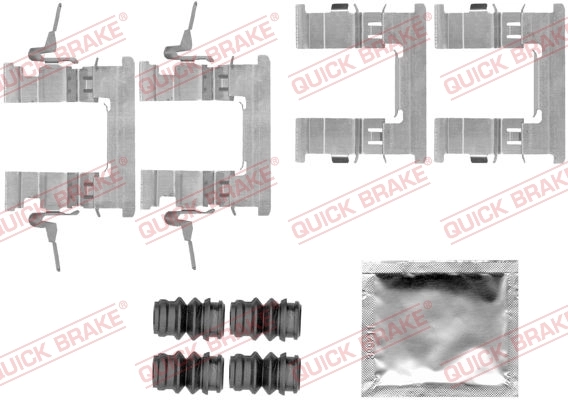 Set accesorii, placute frana